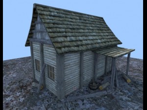 medieval house 3D Модель