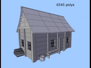 medieval house 3D Модель