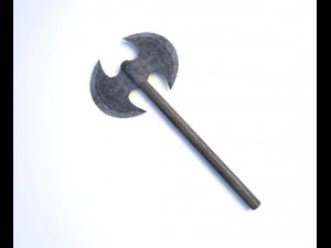 medieval axe 3D Model