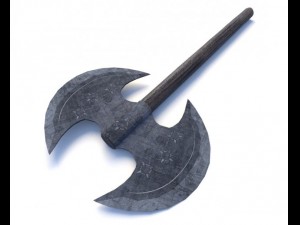 medieval axe 3D-Modell