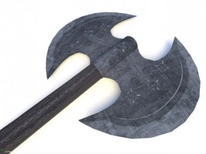 medieval axe 3D Model