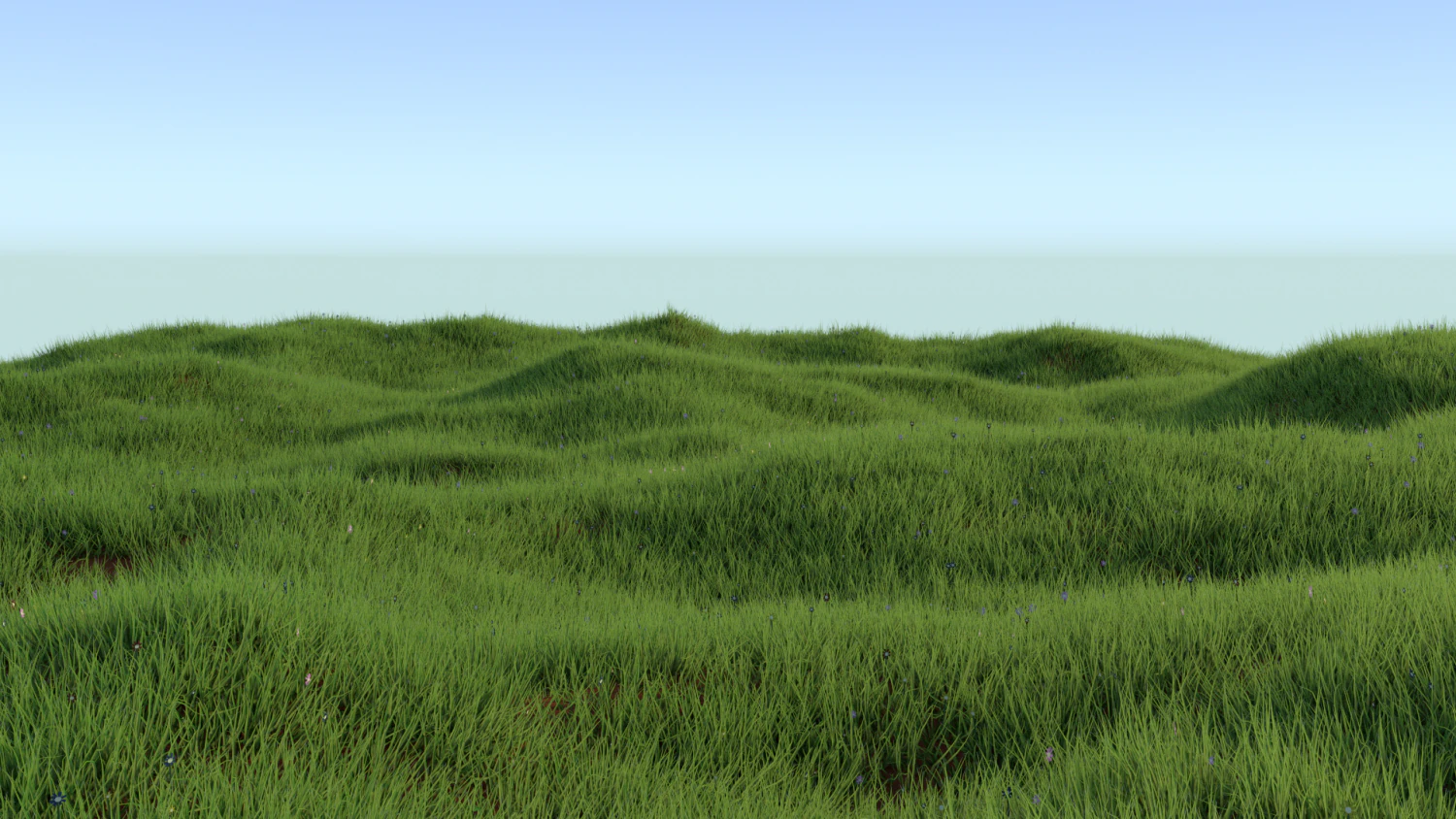 grass with flowers 3D Model .c4d .max .obj .3ds .fbx .stl .blend