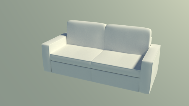sofa Model 3D .c4d .max .obj .3ds .fbx .stl .blend 