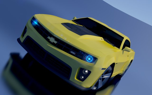 chevrolet camaro zl1 Modello 3D .c4d .max .obj .3ds .fbx .stl .blend 