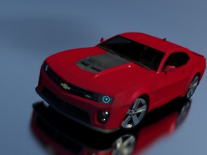 chevrolet camaro zl1 Modello 3D