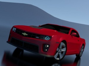 chevrolet camaro zl1 Modello 3D