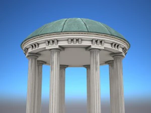 old well - low poly 3D Model