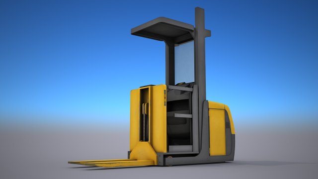 order picker - low poly Modelo 3D .c4d .max .obj .3ds .fbx .stl .blend 
