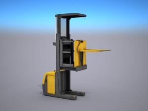 order picker - low poly Modelo 3D
