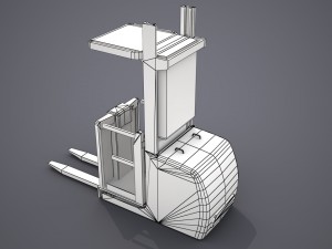 order picker - low poly Modelo 3D