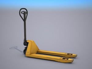 pallet jack - low poly 3D Model