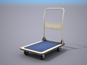 transport cart - low poly 3D 모델