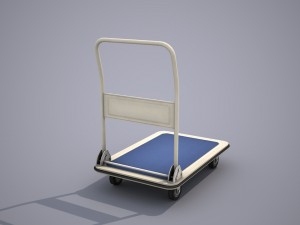 transport cart - low poly 3D 모델