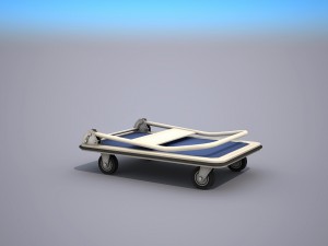 transport cart - low poly 3D 모델
