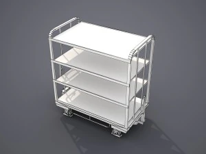 transport cart - low poly 3D Model