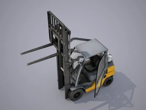 навантажувач - низький полі 3D Модель