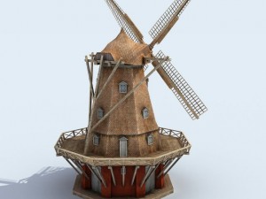 copenhagen windmill 3D Model