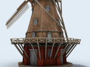 copenhagen windmill 3D Model