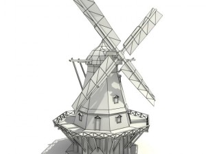 copenhagen windmill 3D Model