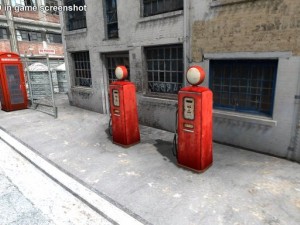 vintage gas pump 3D Model