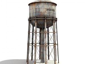 water tower 3D Model