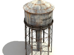 water tower 3D Модель