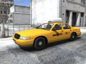 new york taxi 3D Model