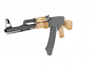 ak 47 3D Model