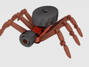 spido robot Model 3D