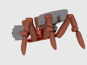 spido robot 3D Model