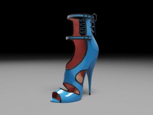 mesh feet 10non rigged Modelo 3D