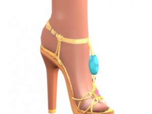 33sandle1 non rigged Modelo 3D