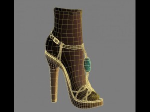 33sandle1 non rigged Model 3D