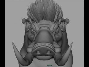 wild pig 3D Model