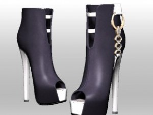 40 mesh boot 1non rigged Modelo 3D