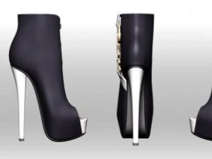 40 mesh boot 1non rigged 3D Model