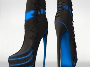 e boot Modelo 3D
