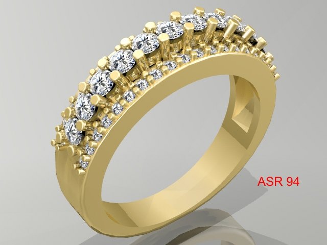gold ring 006 Model Cetak 3D .c4d .max .obj .3ds .fbx .stl .blend 