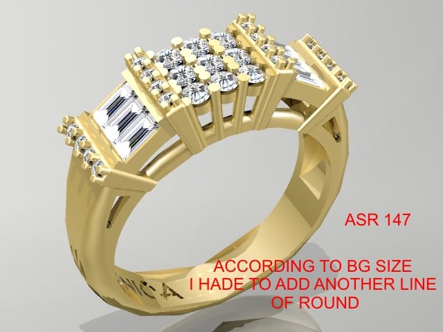 gold ring 3D 打印模型 .c4d .max .obj .3ds .fbx .stl .blend 