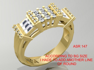 gold ring 3D Print Model