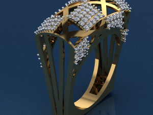 gold ring 3D प्रिंट मॉडल
