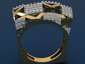 gold ring 3D Print Model