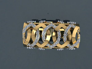 gold ring 3D Print Model