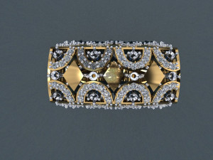 gold ring Modèles 3D en vedette