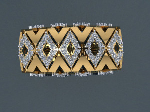 gold ring 3D 프린트 모델