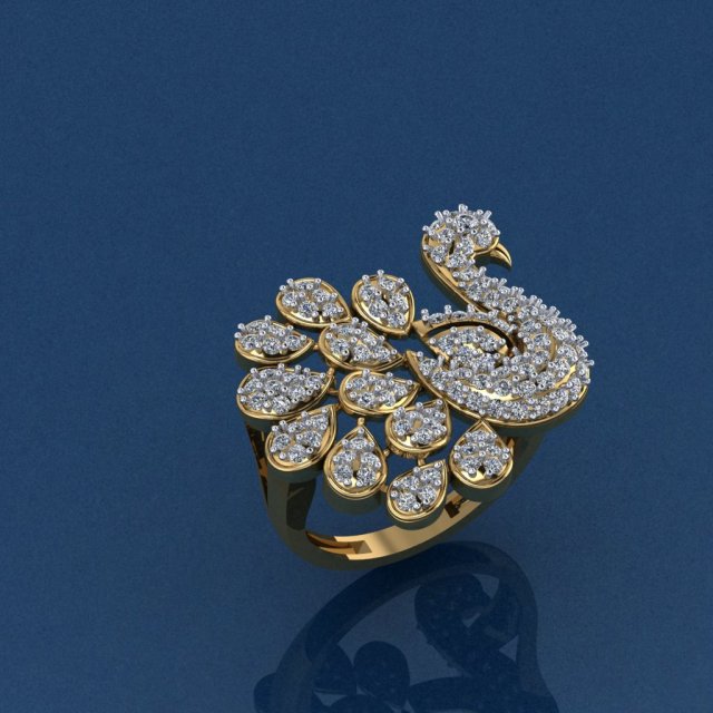 gold ring 3D Принт Модель .c4d .max .obj .3ds .fbx .stl .blend 