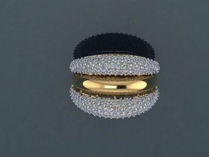 gold ring 3D Print Model