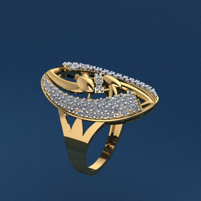gold ring 3D 프린트 모델 .c4d .max .obj .3ds .fbx .stl .blend 