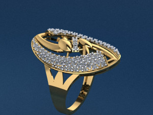 gold ring 3D Print Model