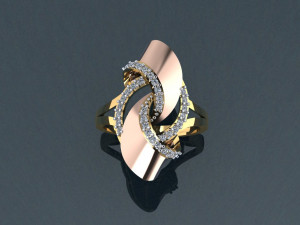 gold ring Modelo de impresión 3D